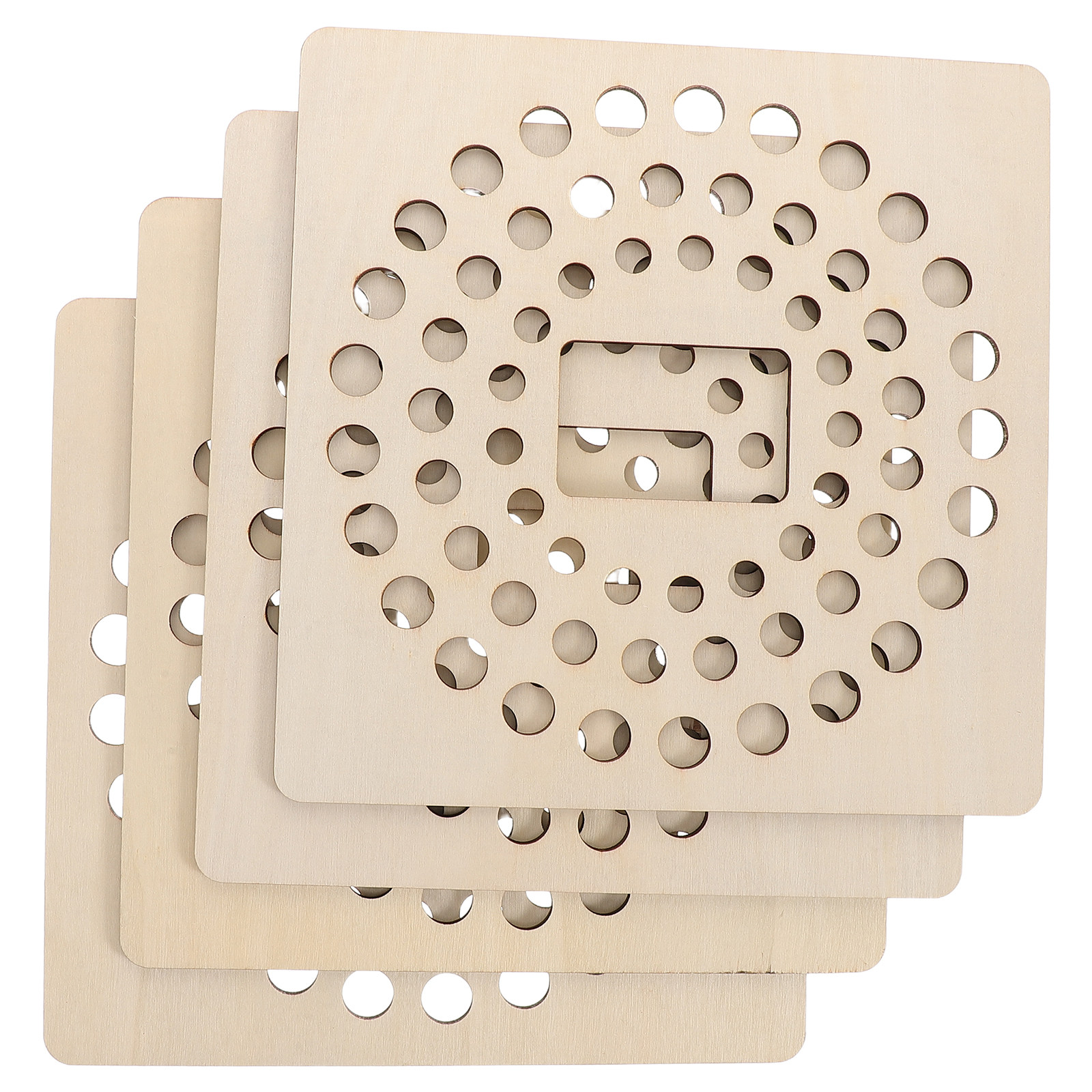 Jewelry Making Kit For Beginners - 4Pcs Wooden Bead Tray Jewelry Making