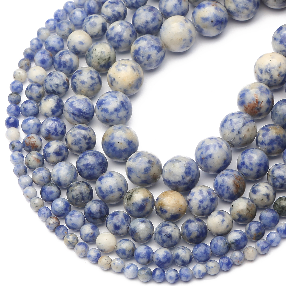 Jewelry Making Stones - Natural Gem Dull Polished New Sodalite