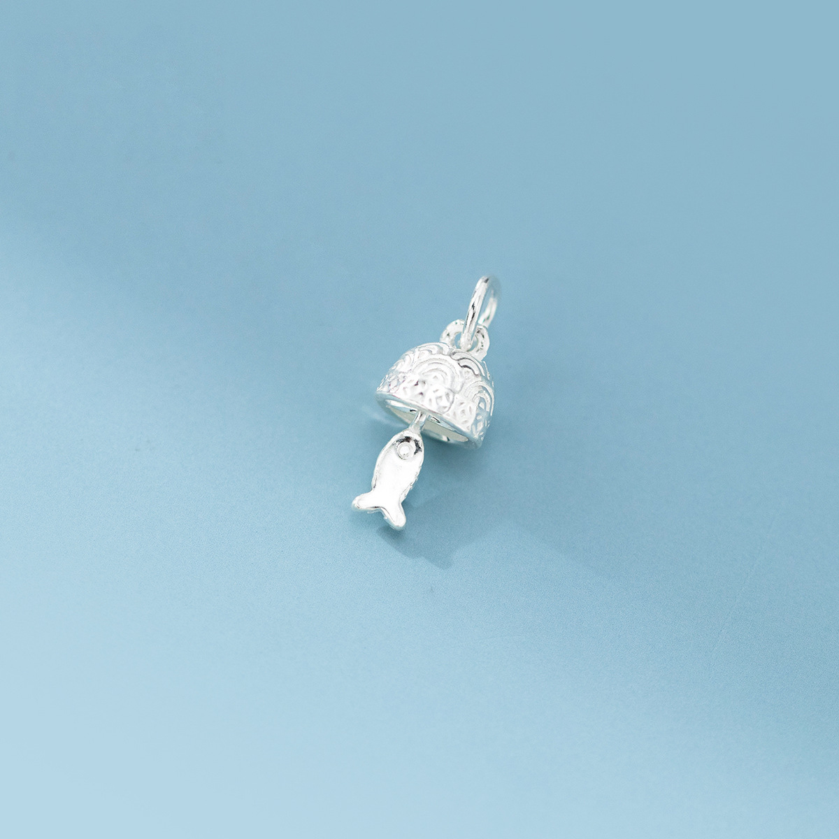 925 Sterling Silver Bell Charm - Jewelry Making In La reseña y precio