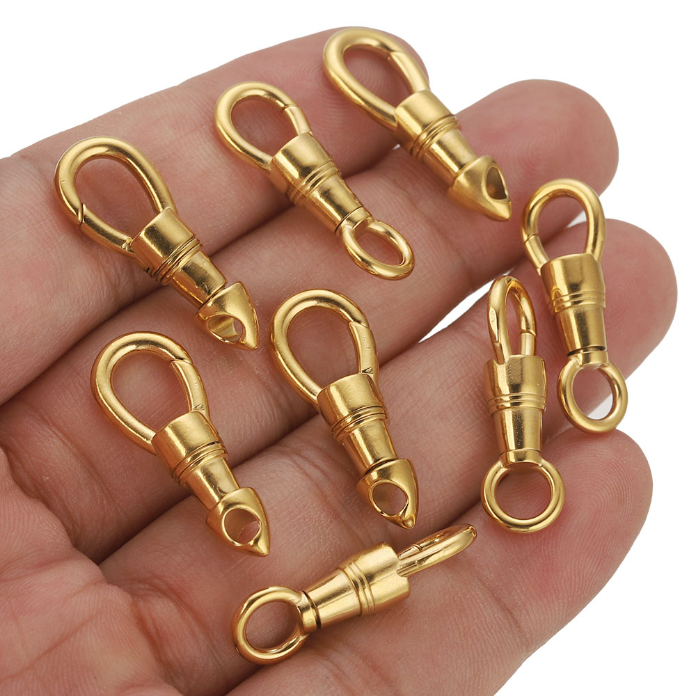 2pcs/lot Stainless Steel Bag K - Jewelry Making Articles reseña y precio