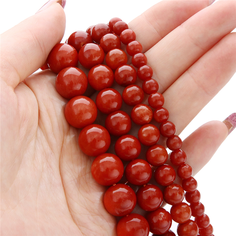 1 Strand Red Carnelian Agate N - Jewelry Making Stones reseña y precio