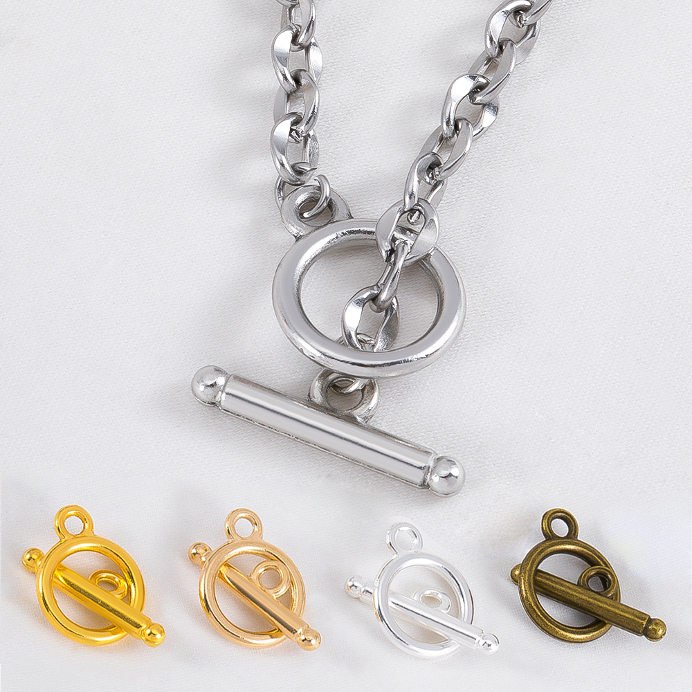 10Sets/lot Metal OT Clasps Con - Jewelry Making Articles reseña y precio