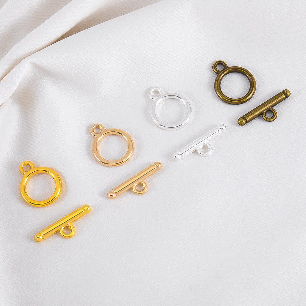 10Sets/lot Metal OT Clasps Con - Jewelry Making Articles reseña y precio