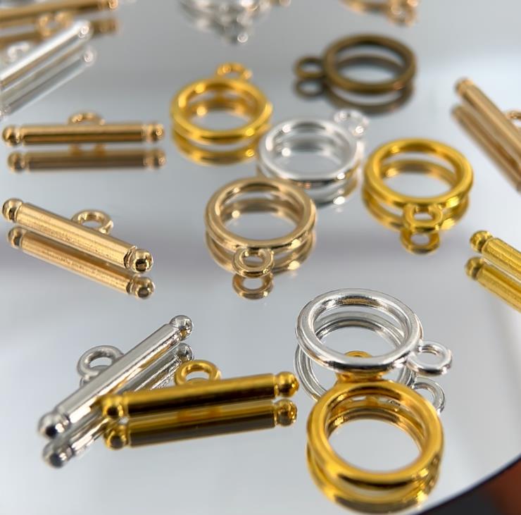 10Sets/lot Metal OT Clasps Con - Jewelry Making Articles reseña y precio
