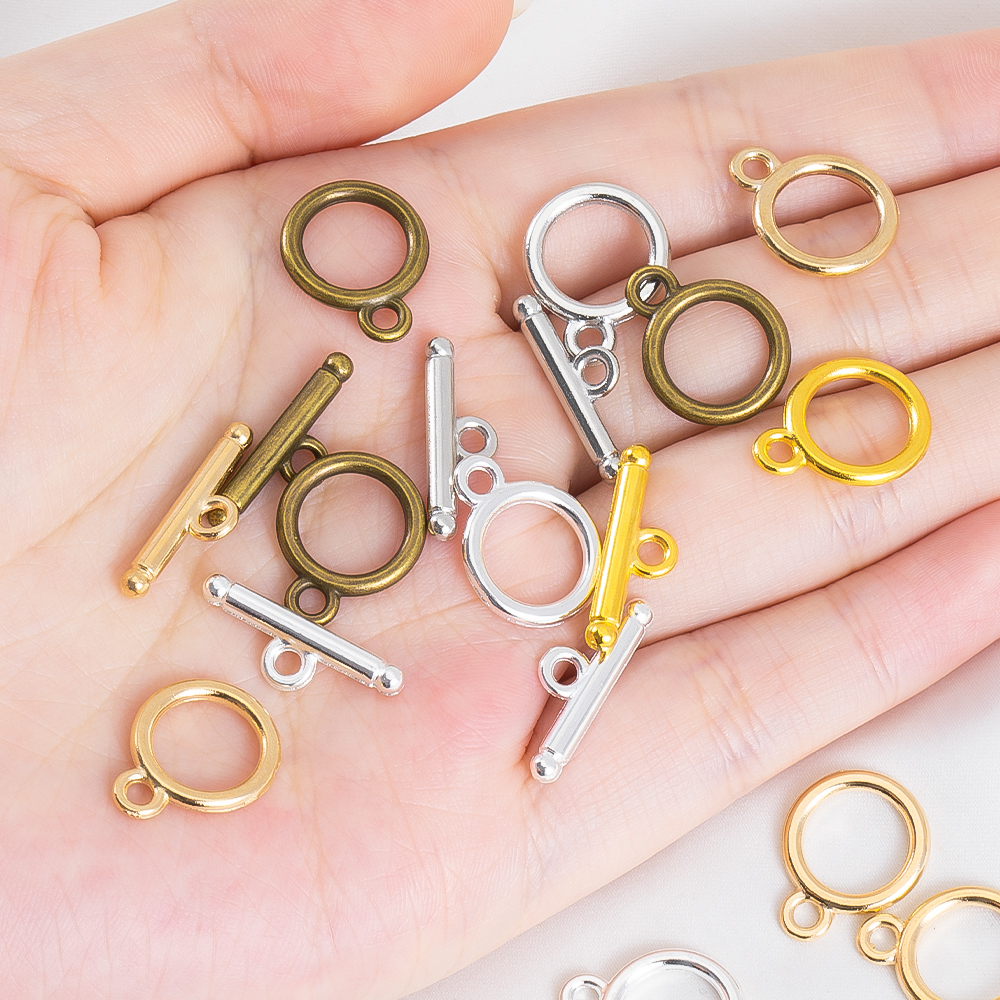 10Sets/lot Metal OT Clasps Con - Jewelry Making Articles reseña y precio