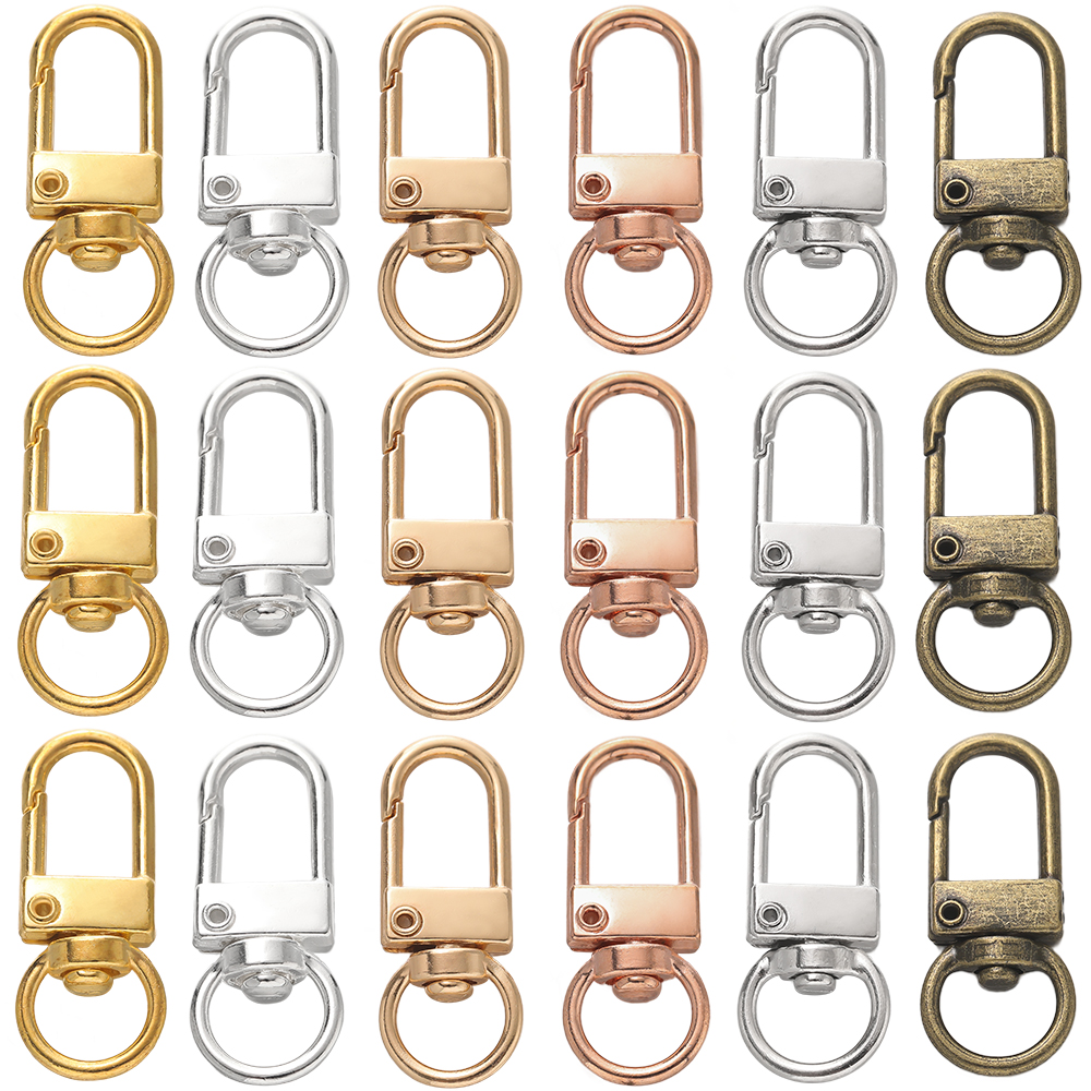 10pcs/pack Rotating Dog Buckle - Jewelry Making Articles reseña y precio