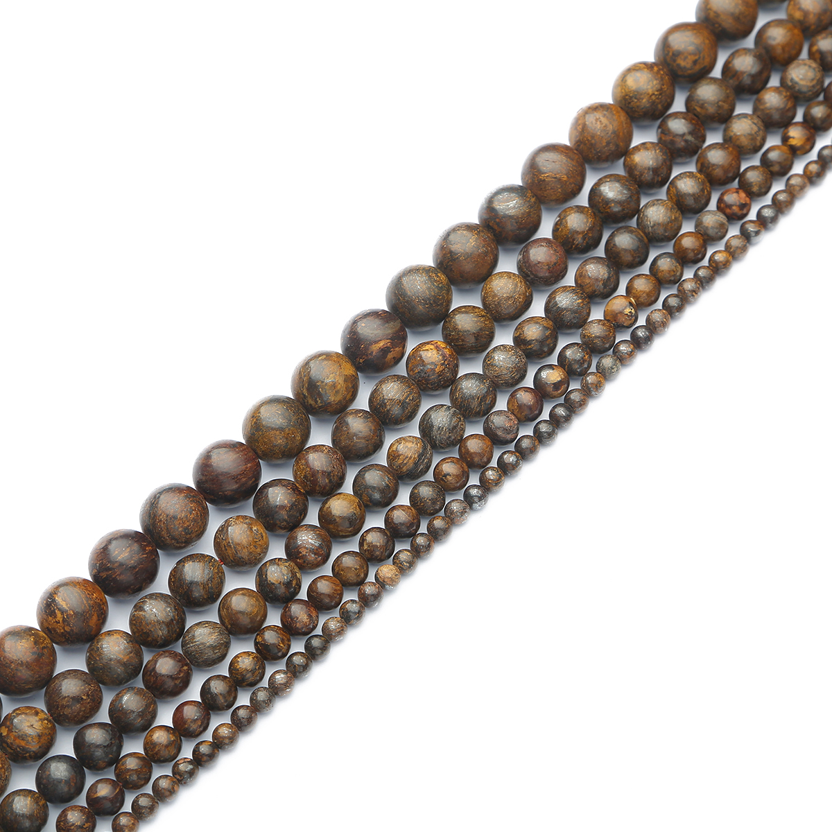 6 8 10mm Natural Stone Grey Ma - Jewelry Making Stones reseña y precio