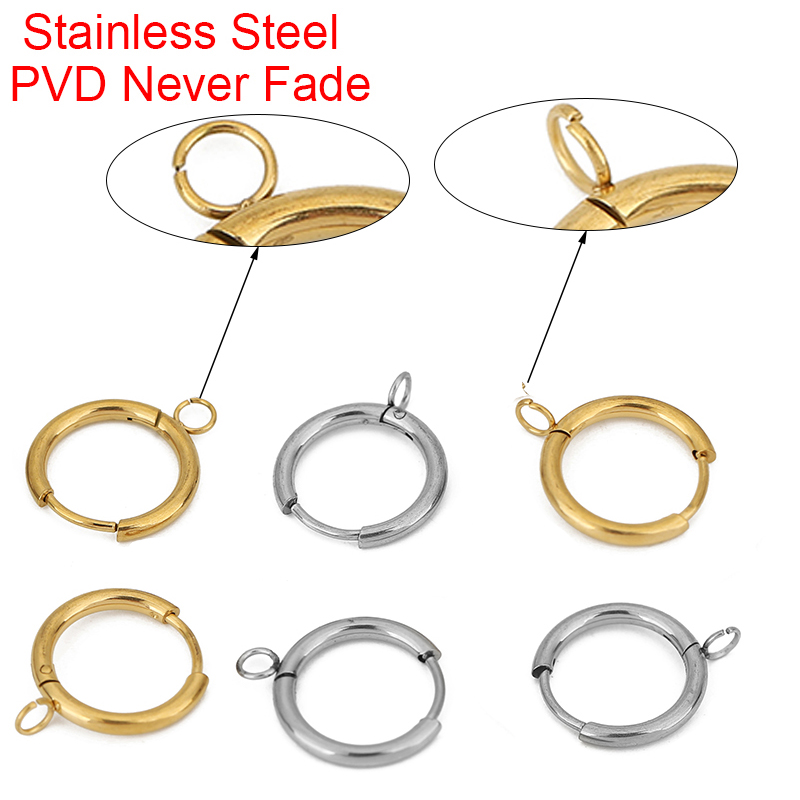 10pcs PVD Never Fade Earrings  - Jewelry Making Articles reseña y precio