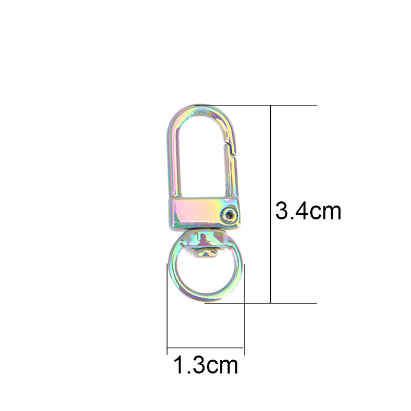 10pcs Metal Alloy Colorful Key - Jewelry Making Hoops reseña y precio