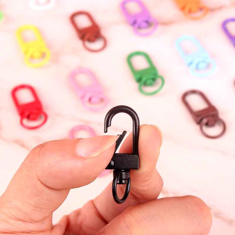 10pcs Metal Alloy Colorful Key - Jewelry Making Hoops reseña y precio
