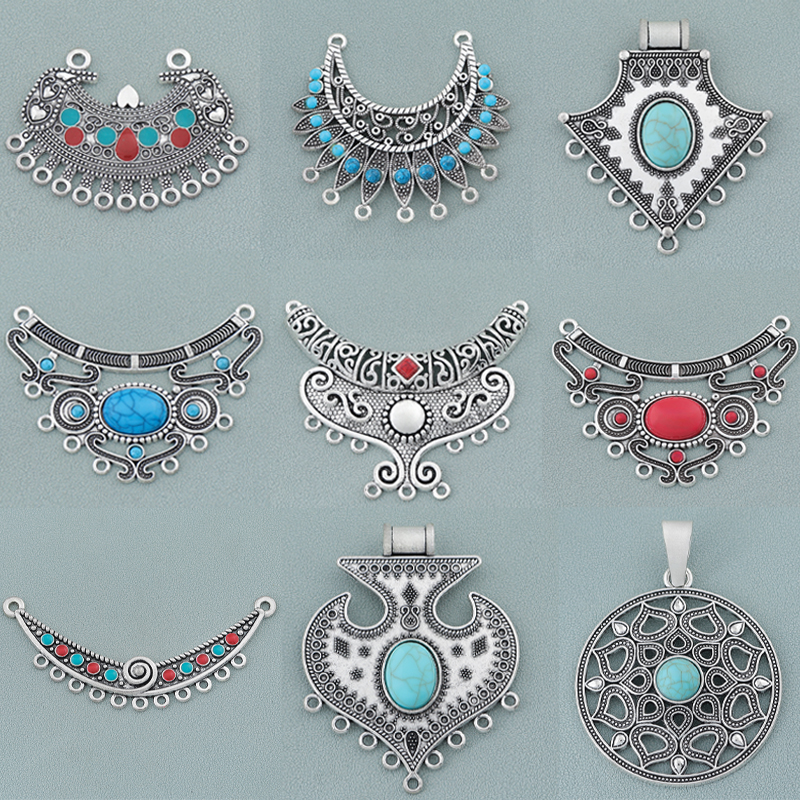 1 PC Large Ethnic Crescent Moo - Jewelry Making Stones reseña y precio