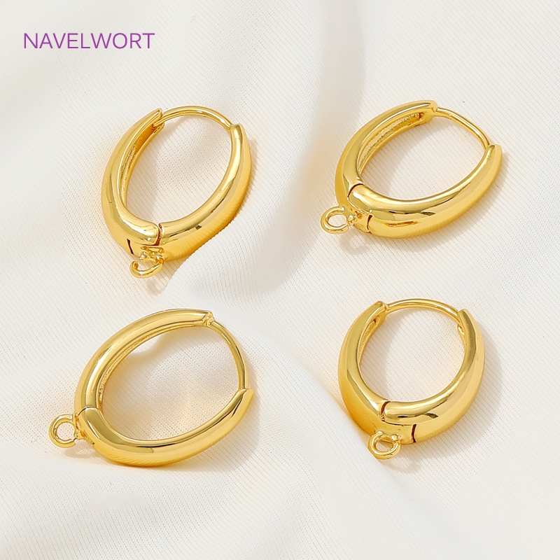 18K Gold Plated Brass Earwires - Jewelry Making Articles reseña y precio