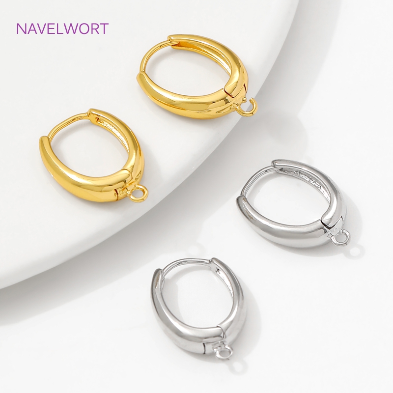 18K Gold Plated Brass Earwires - Jewelry Making Articles reseña y precio
