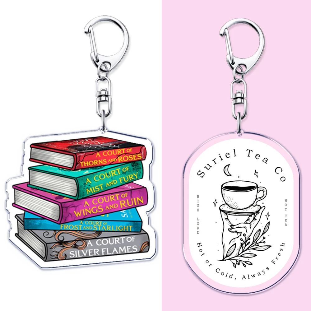 Acotar Books Keychain for Acce - Jewelry Making Journal reseña y precio