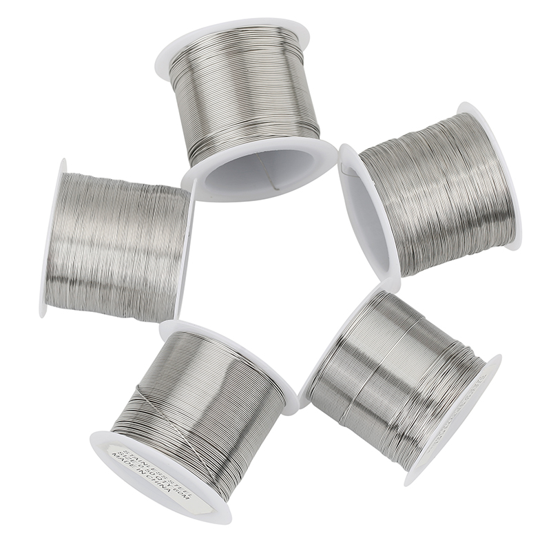 1roll Stainless Steel Beading  - Jewelry Making Thread reseña y precio