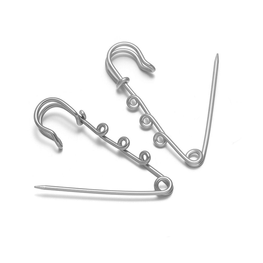5Pcs Large Safety Pins Stainle - Jewelry Making Hoops reseña y precio