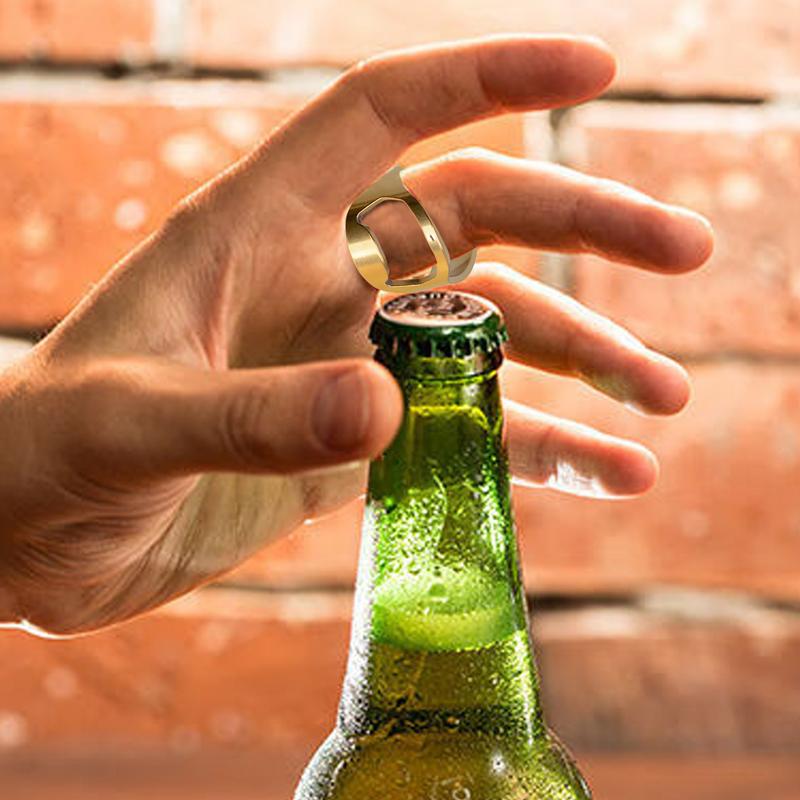 Bottle Opener Ring For Men Bee - Jewelry Making Workshops reseña y precio