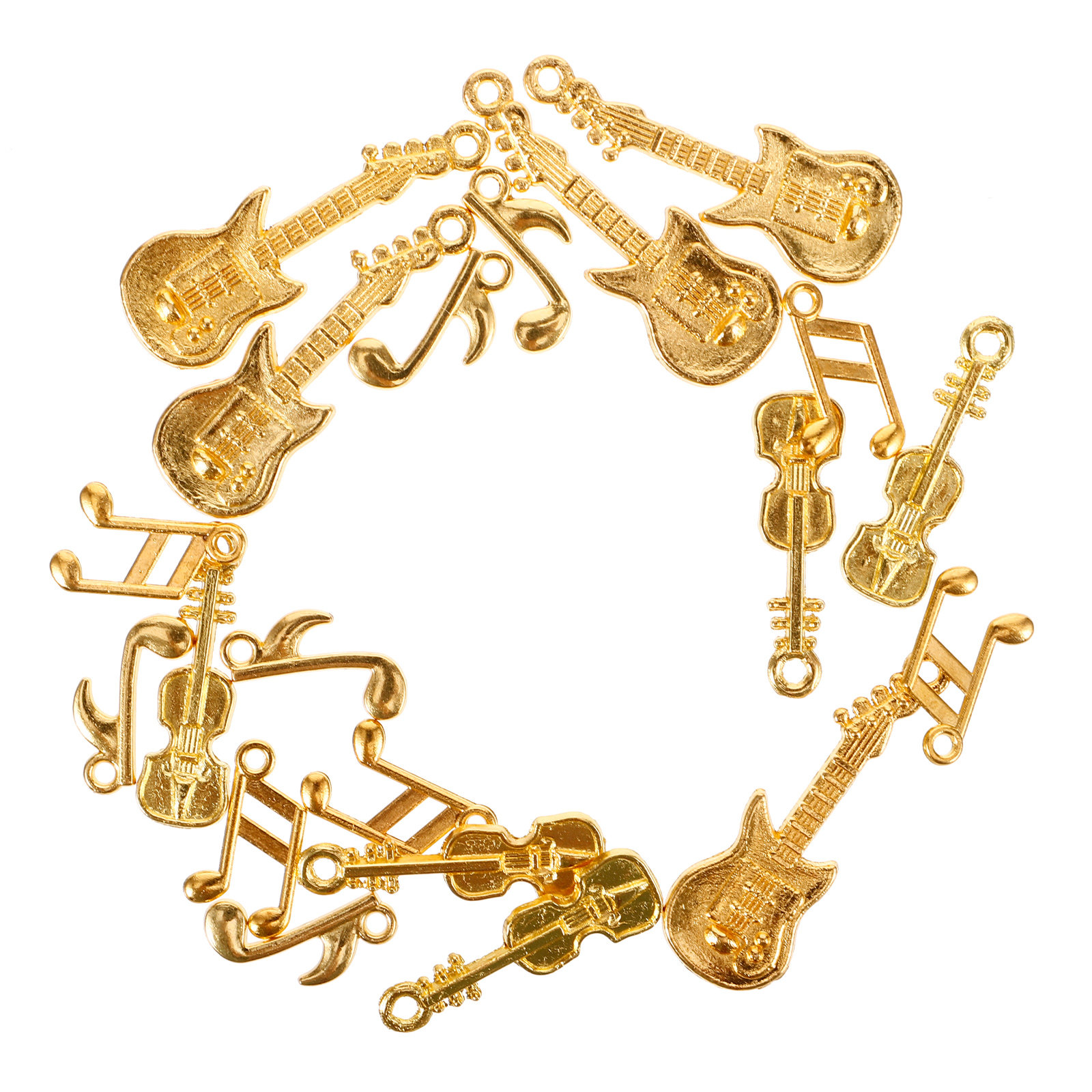 1Set Music Note Guitar Pendant - Jewelry Making Notes reseña y precio