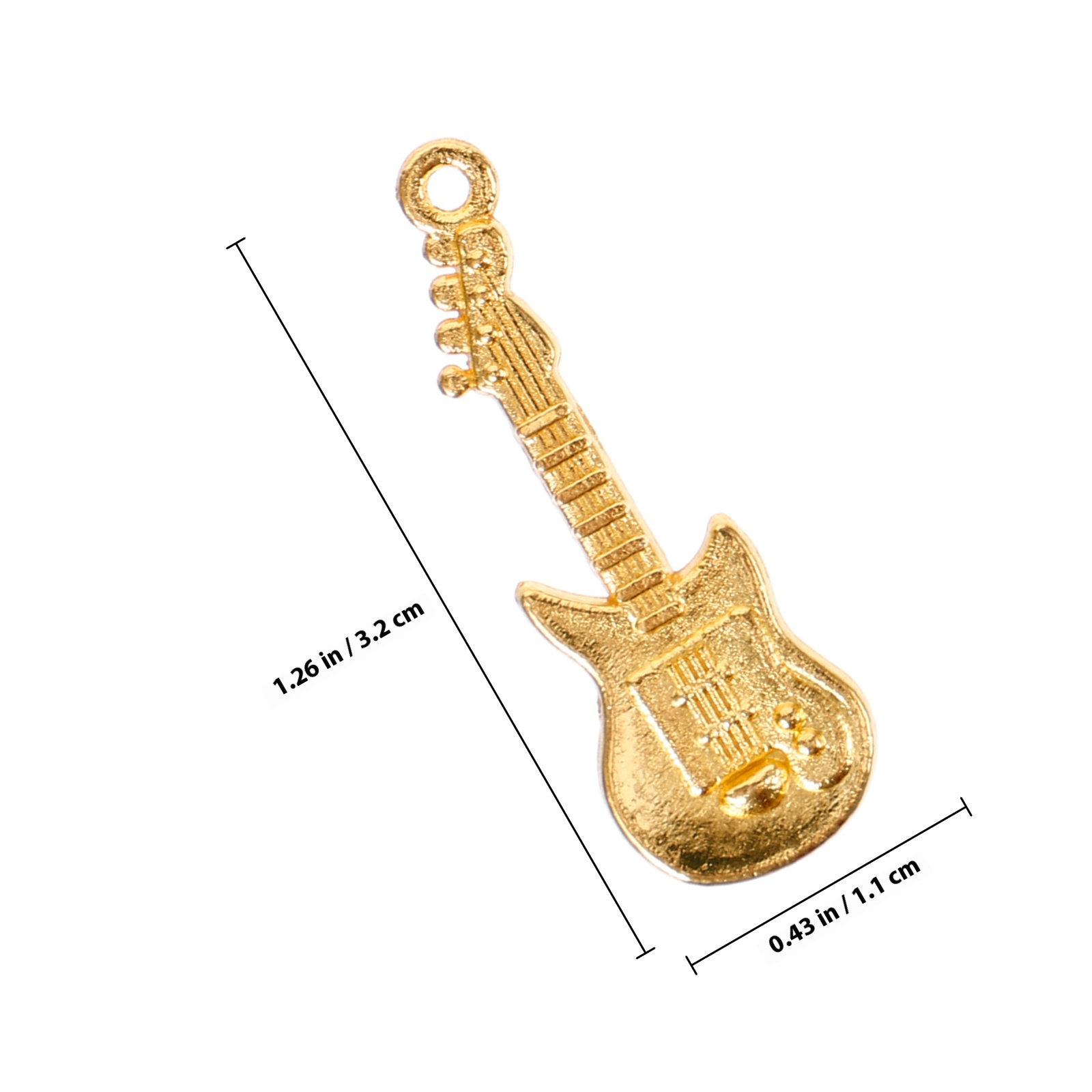 1Set Music Note Guitar Pendant - Jewelry Making Notes reseña y precio