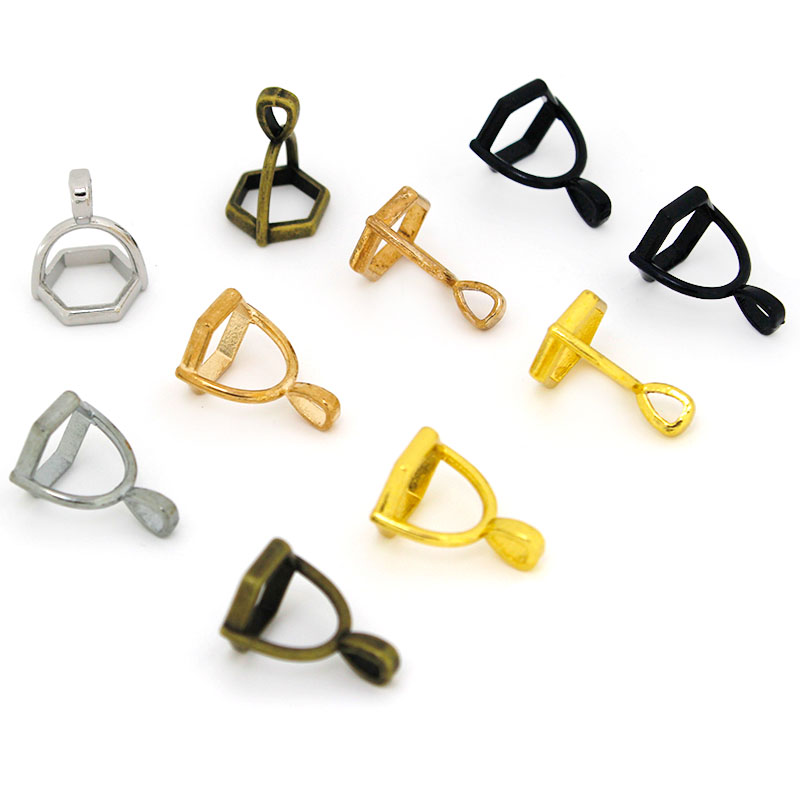 20Pcs Hexagonal Gemstone Cap N - Jewelry Making Stones reseña y precio