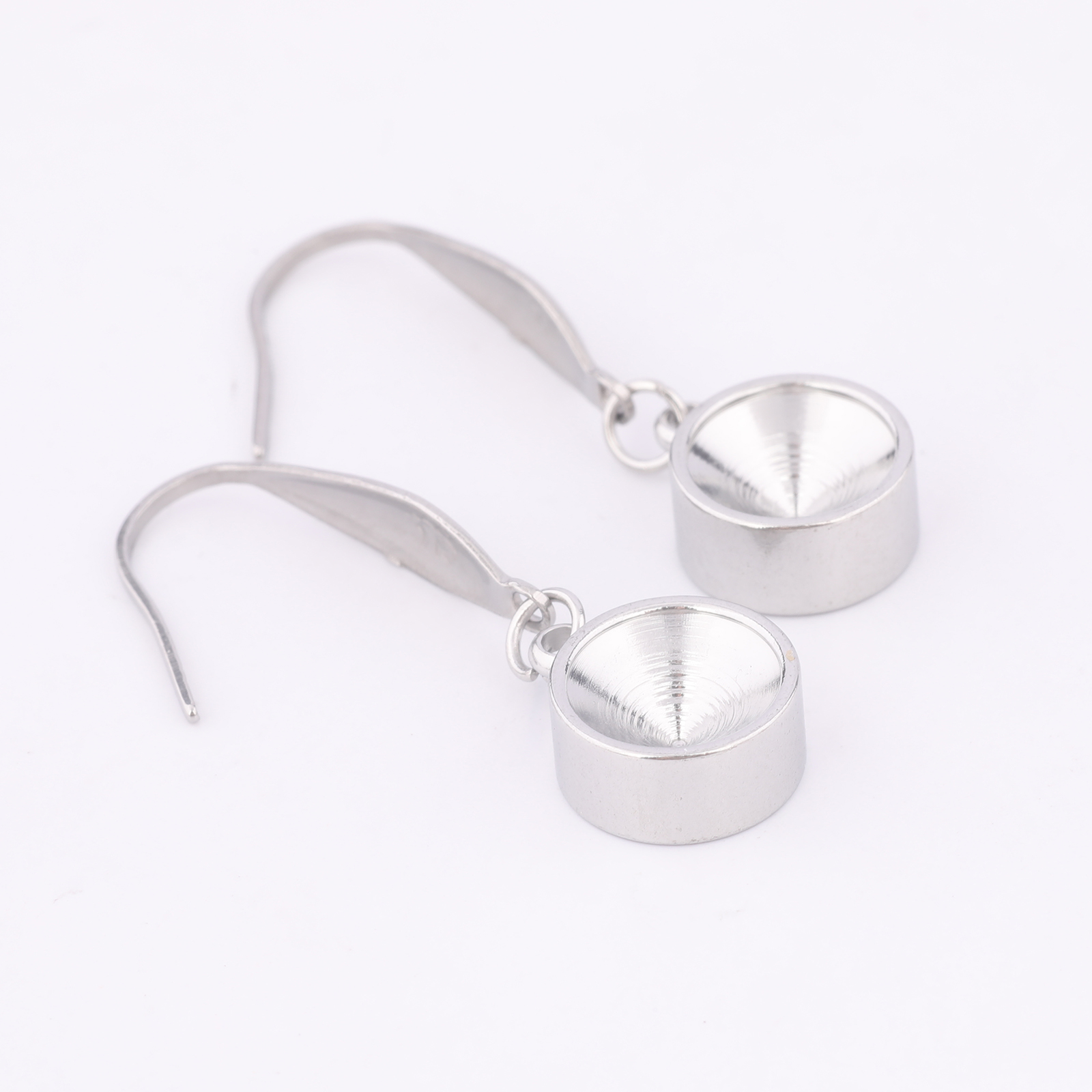 10pcs Stainless Steel Earring  - Jewelry Making Stones reseña y precio