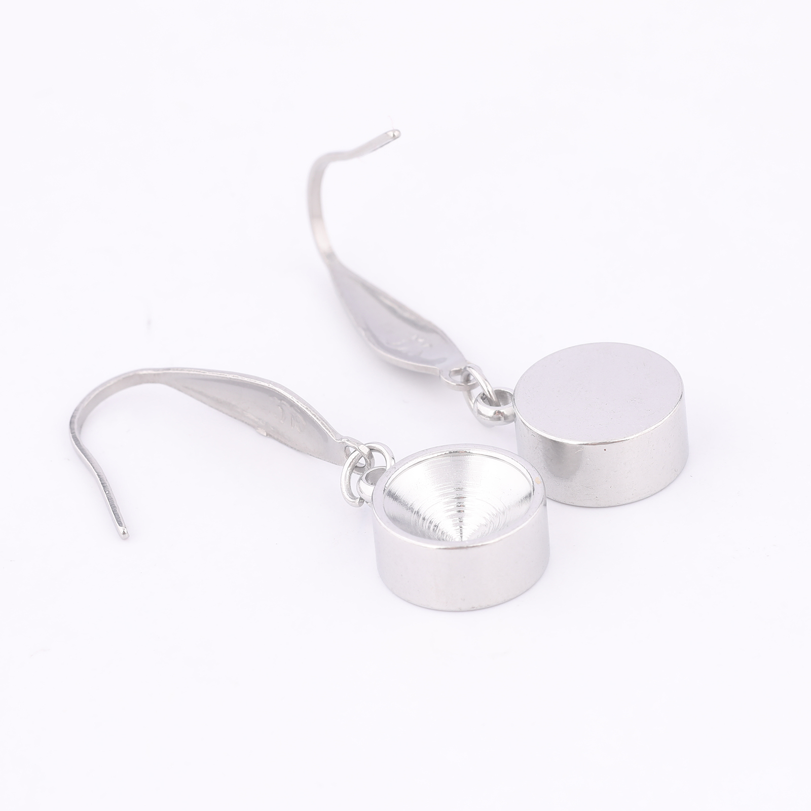10pcs Stainless Steel Earring  - Jewelry Making Stones reseña y precio