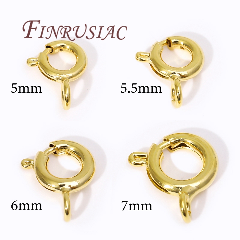 18K Gold Plated Lobster Clasps - Jewelry Making Articles reseña y precio
