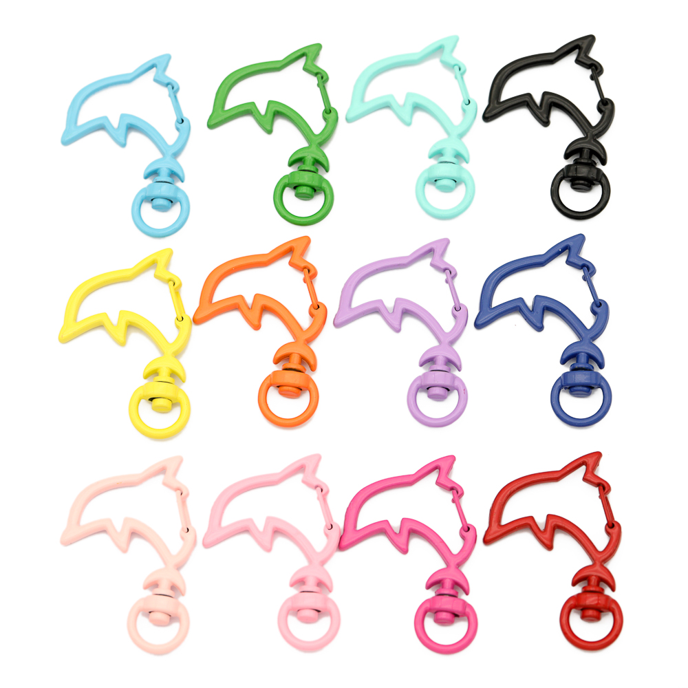 10pcs Candy Colors Metal Dolph - Jewelry Making Articles reseña y precio
