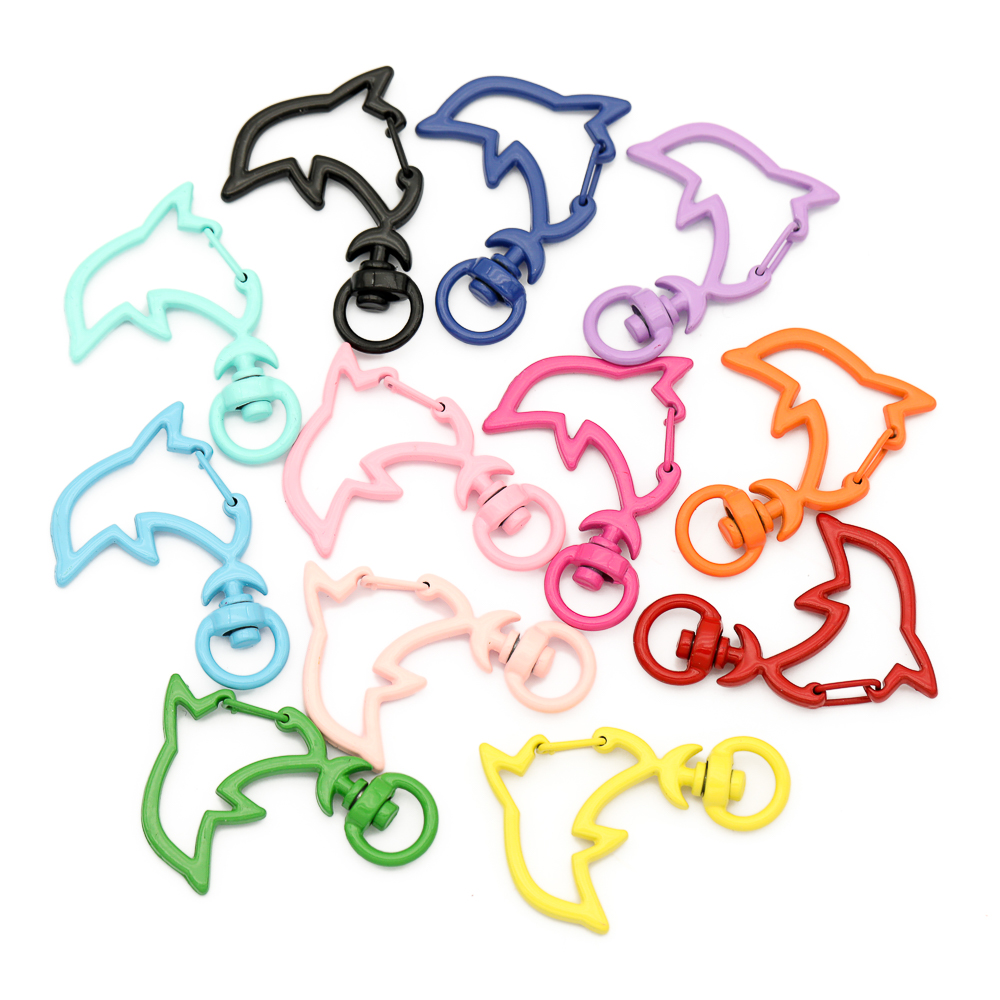 10pcs Candy Colors Metal Dolph - Jewelry Making Articles reseña y precio