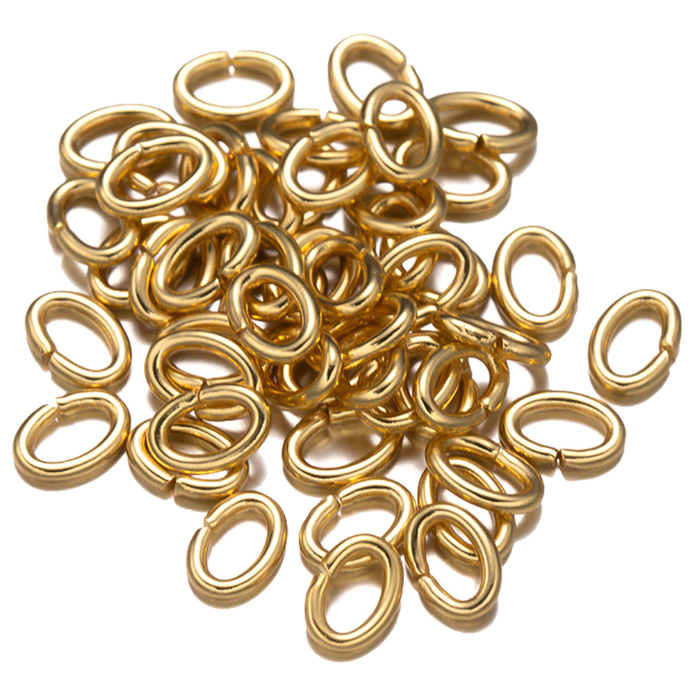 50pcs 3 Colors Stainless Steel - Jewelry Making Hoops reseña y precio
