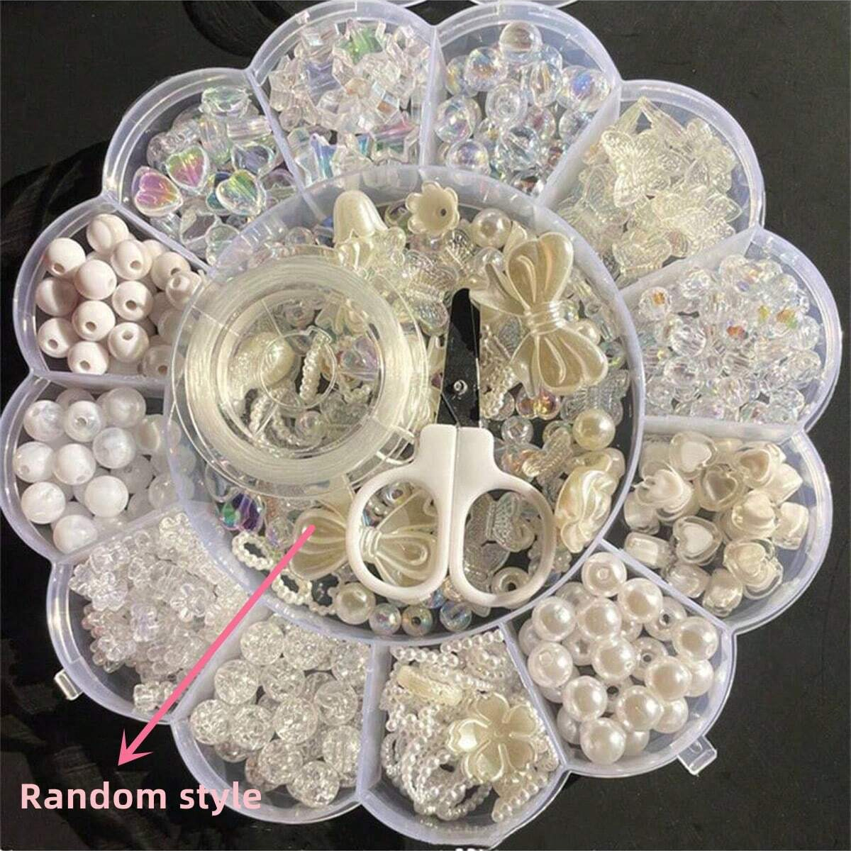 2Set/1Set 13 Grids Acrylic Flo - Jewelry Making Thread reseña y precio