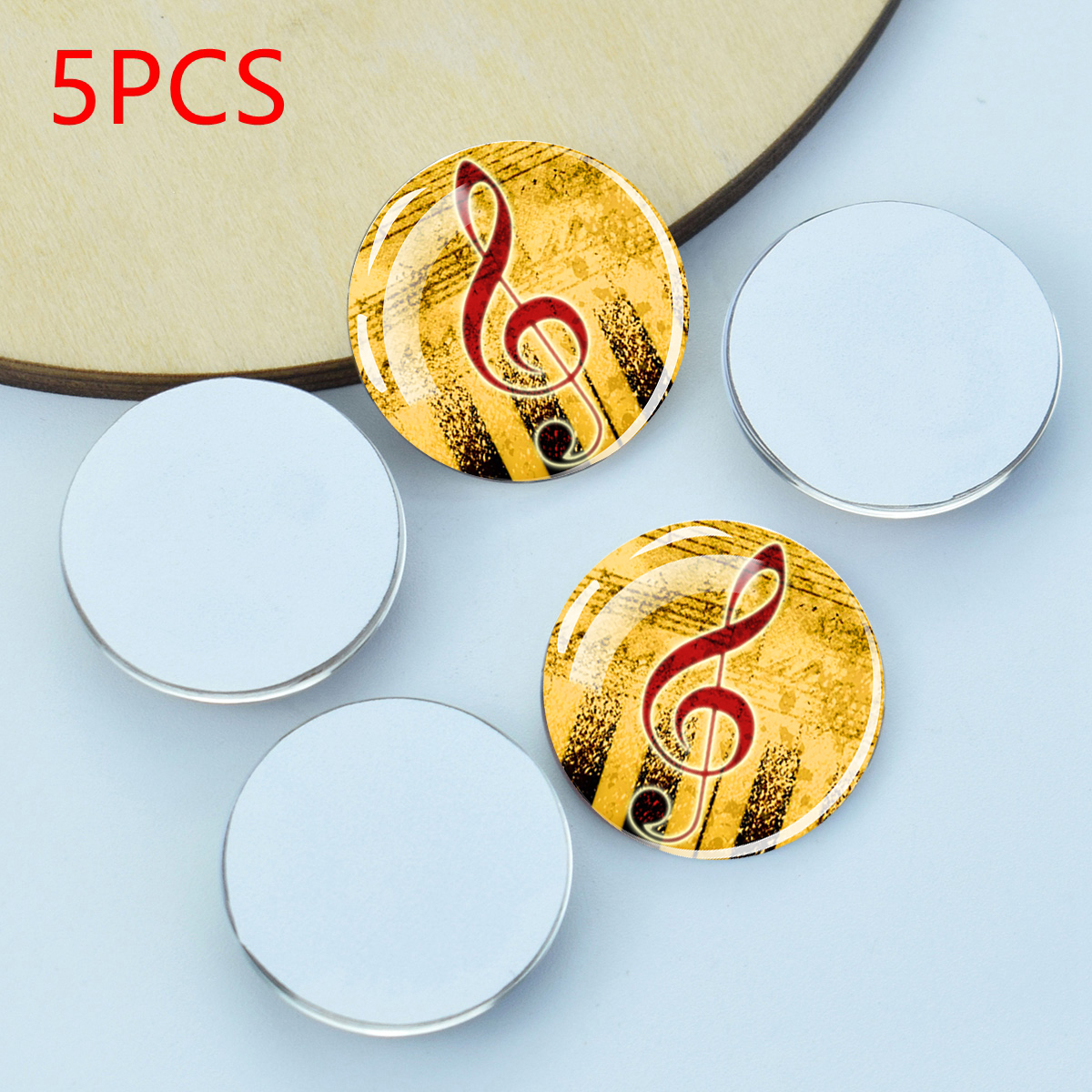 5pcs/lot Musical Note Pattern  - Jewelry Making Notes reseña y precio