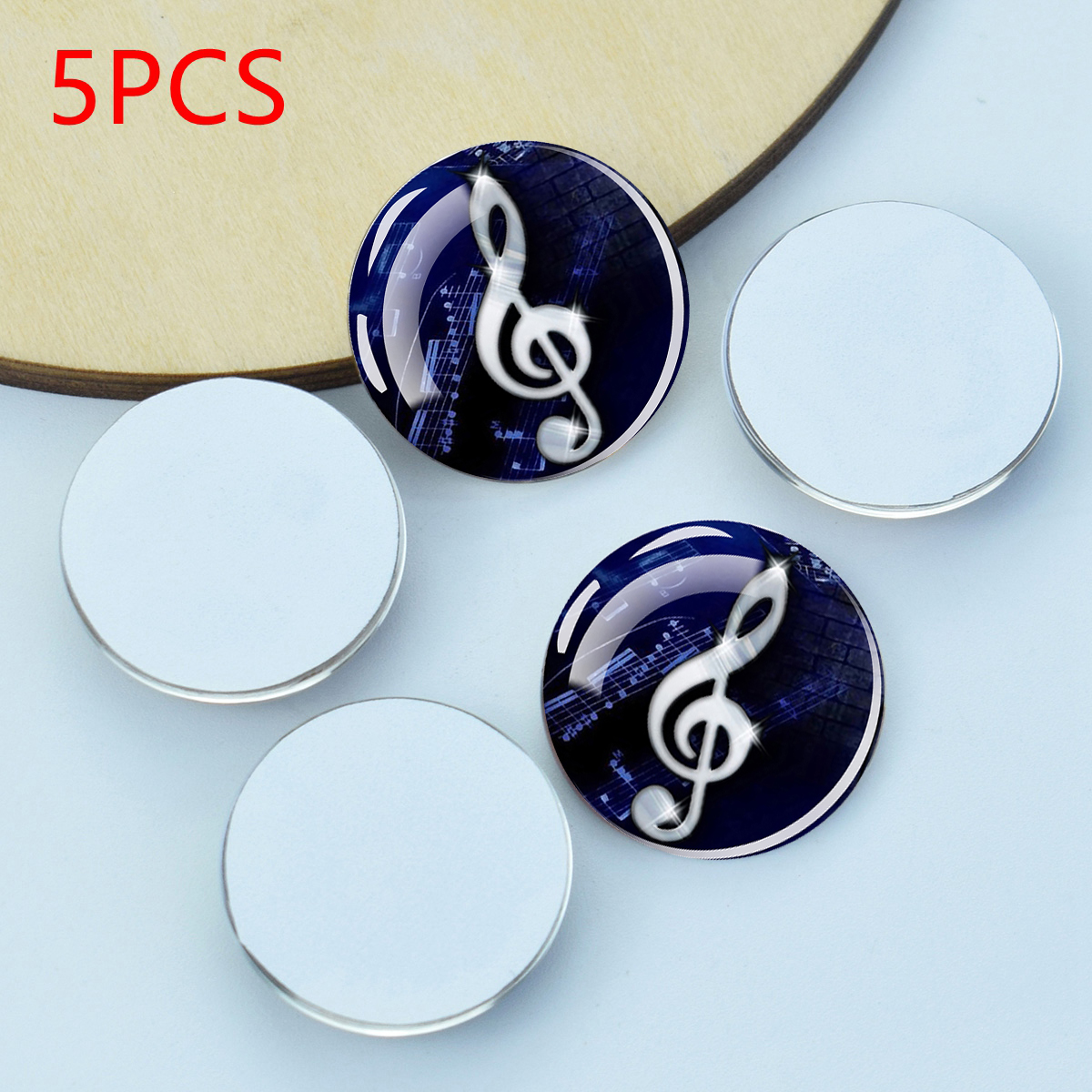 5pcs/lot Musical Note Pattern  - Jewelry Making Notes reseña y precio