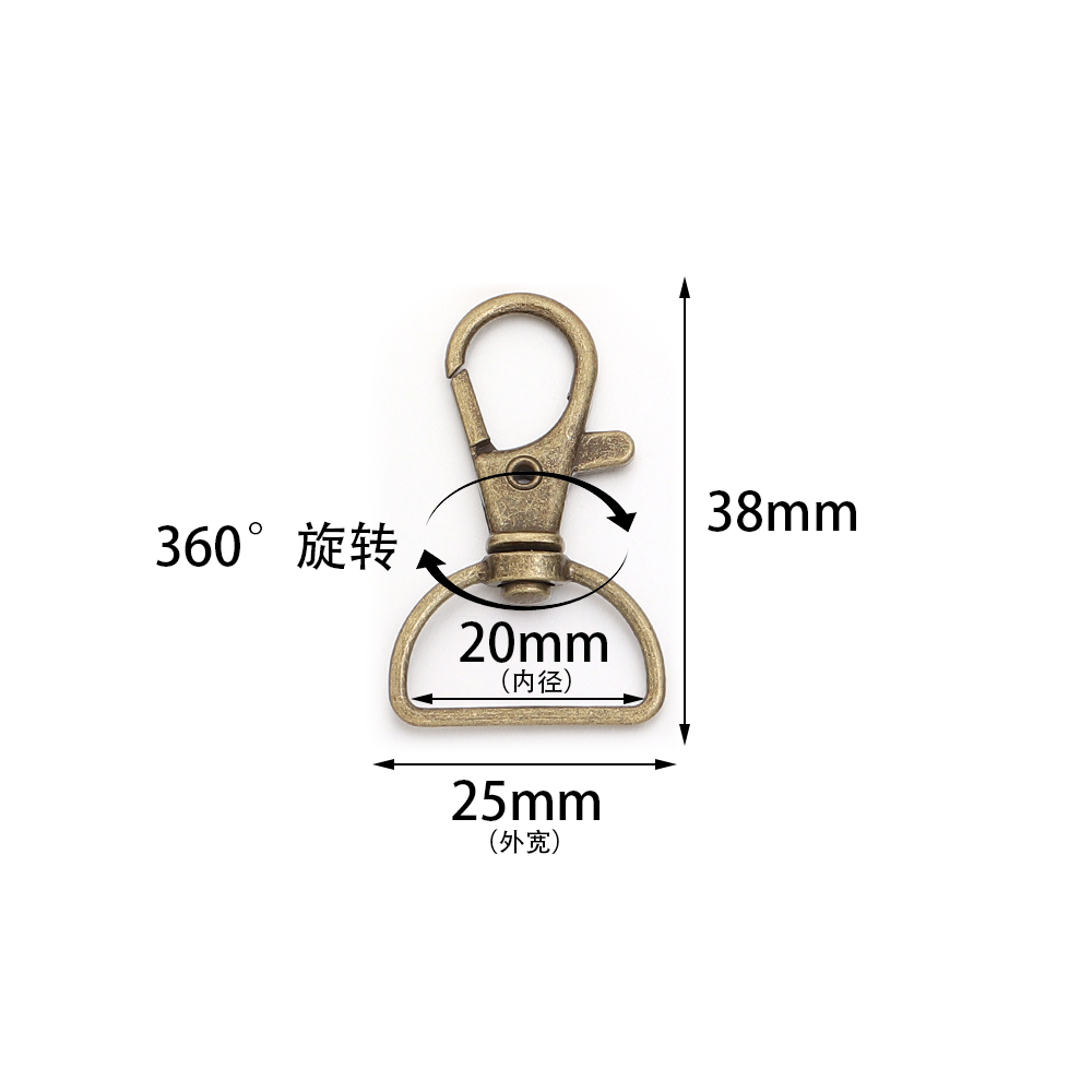 10pcs/lot Metal Swivel Clasps  - Jewelry Making Hoops reseña y precio
