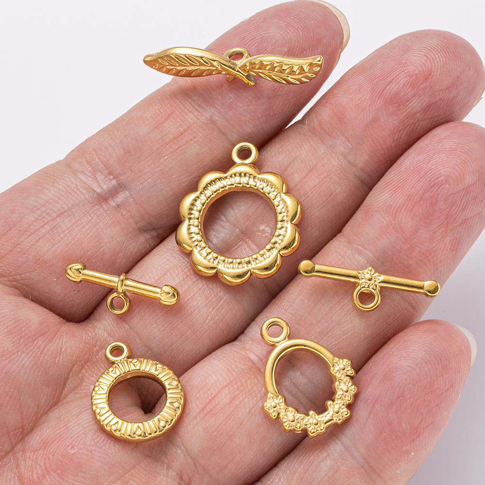 5 Sets Stainless Steel Toggle  - Jewelry Making Hoops reseña y precio