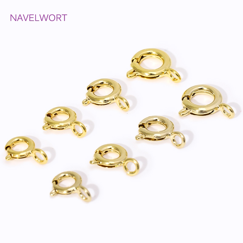 14K/18K Gold Plated Brass Spri - Jewelry Making Articles reseña y precio