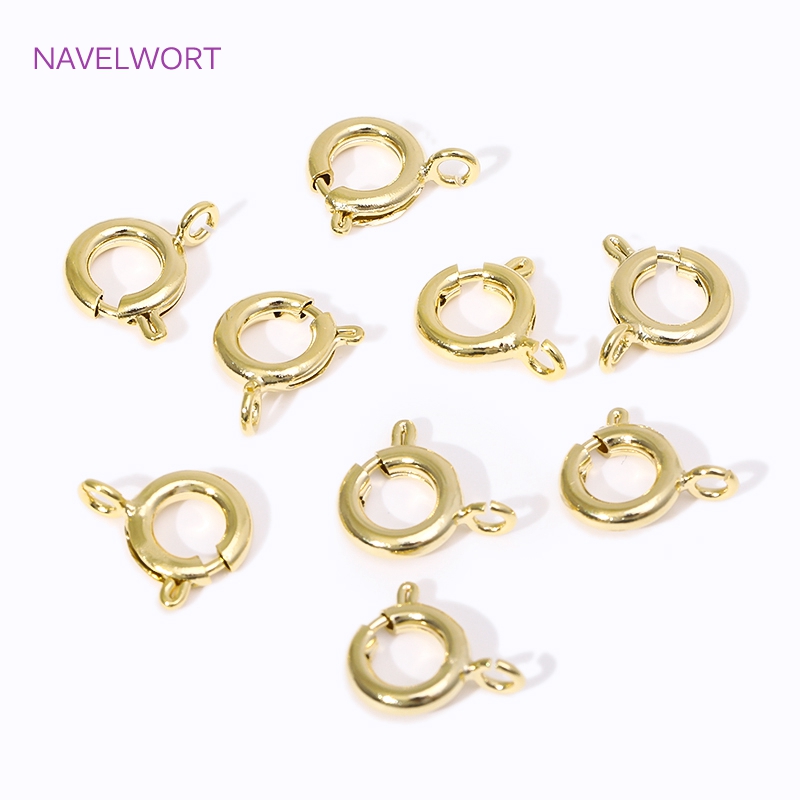 14K/18K Gold Plated Brass Spri - Jewelry Making Articles reseña y precio