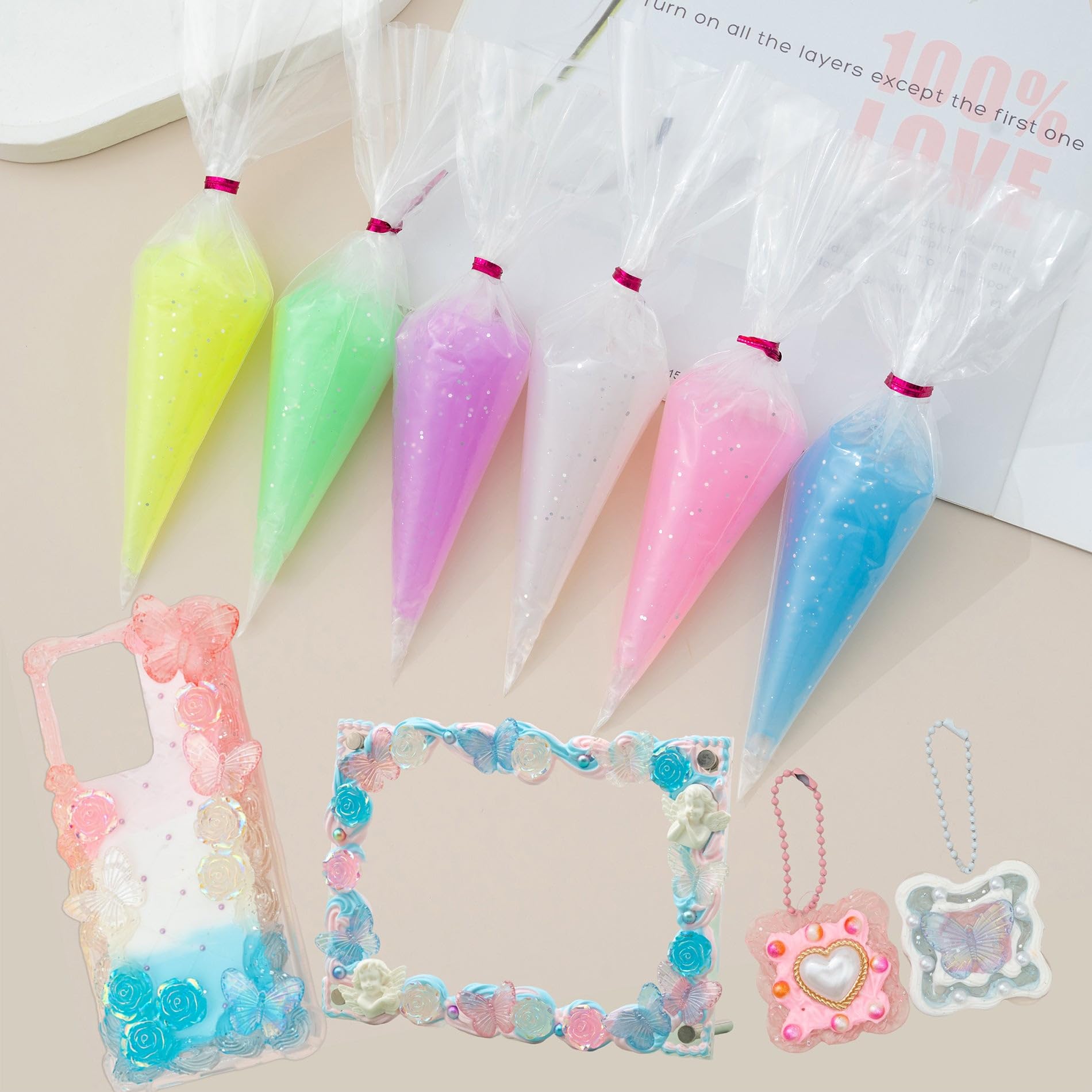 70g Starry Sky Imitation Cream - Jewelry Making Workshops reseña y precio