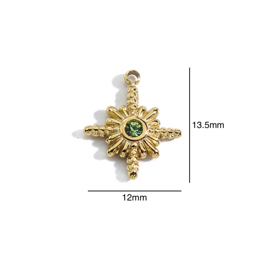 3Pcs Stainless Steel Gold Colo - Jewelry Making Stones reseña y precio