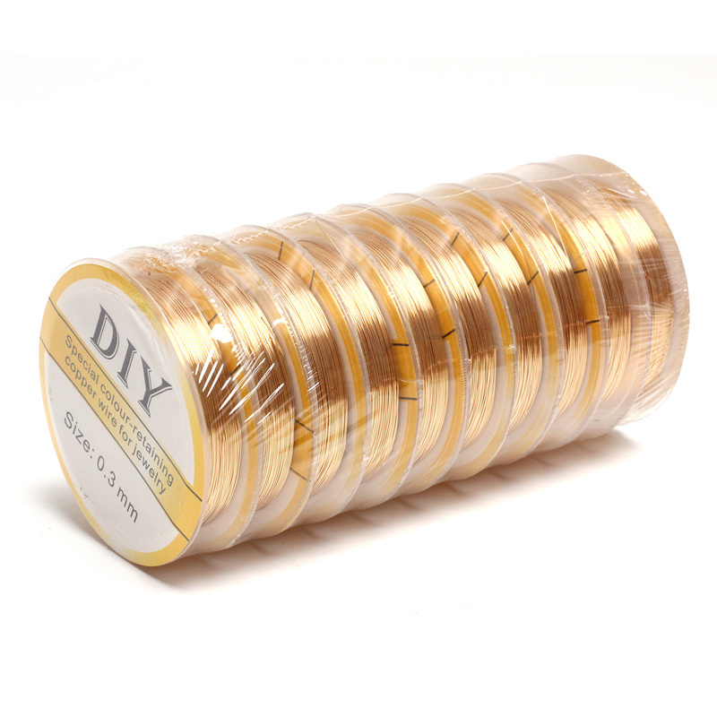 1Roll Silver Copper Wire 0.3/0 - Jewelry Making Thread reseña y precio