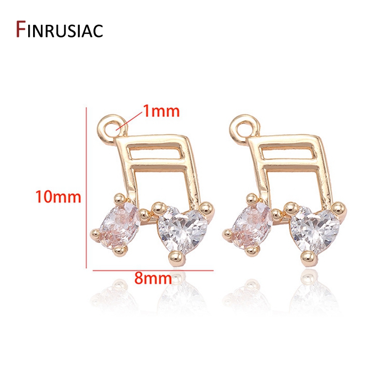 New Designer Small Musical Not - Jewelry Making Notes reseña y precio