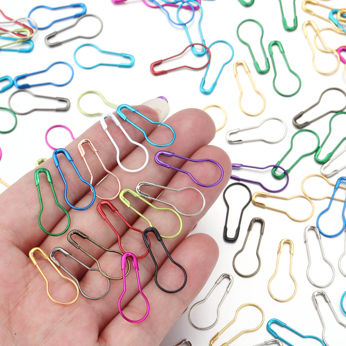200Pcs/Lot Metal Pins Crochet  - Jewelry Making Workshops reseña y precio