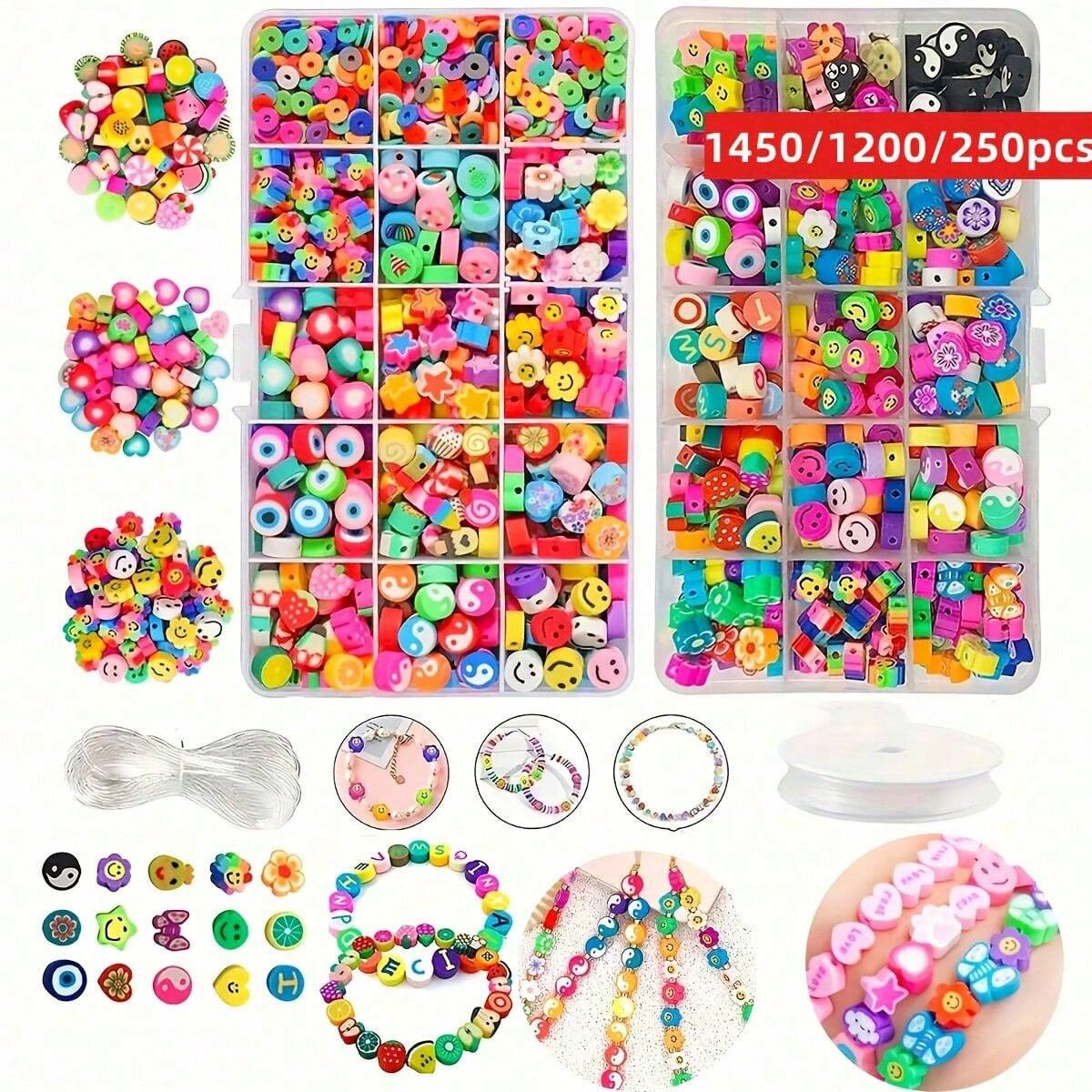 1450/1200/250pcs Polymer Clay  - Jewelry Making Thread reseña y precio