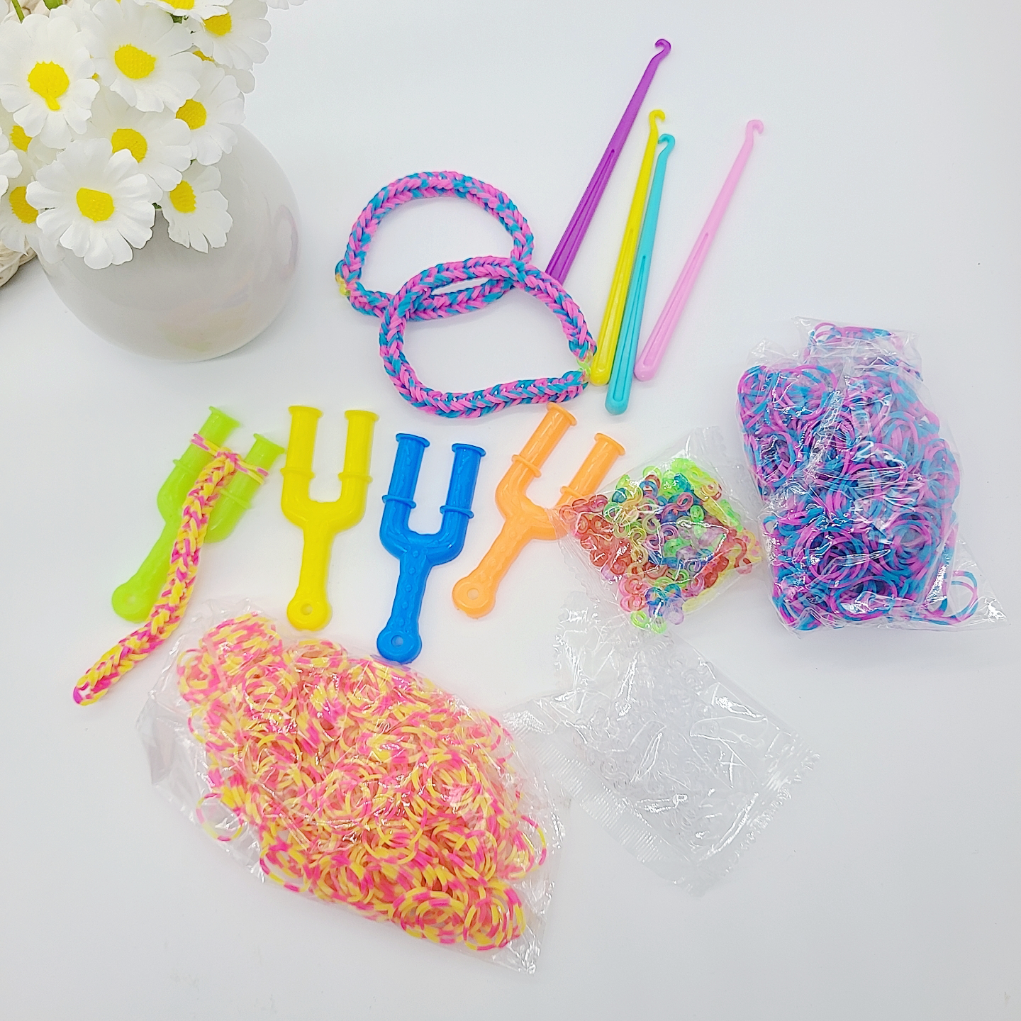 Friendship Bracelet Set, Inclu - Jewelry Making Articles reseña y precio