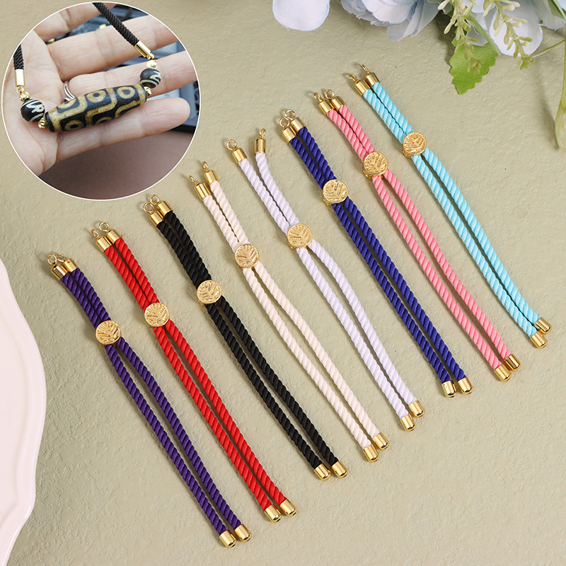 [HS][LA]5Pcs Nylon Twisted Cor - Jewelry Making In La reseña y precio