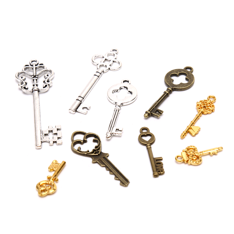 [HS][LA]13Pcs Vintage Metal Mi - Jewelry Making In La reseña y precio