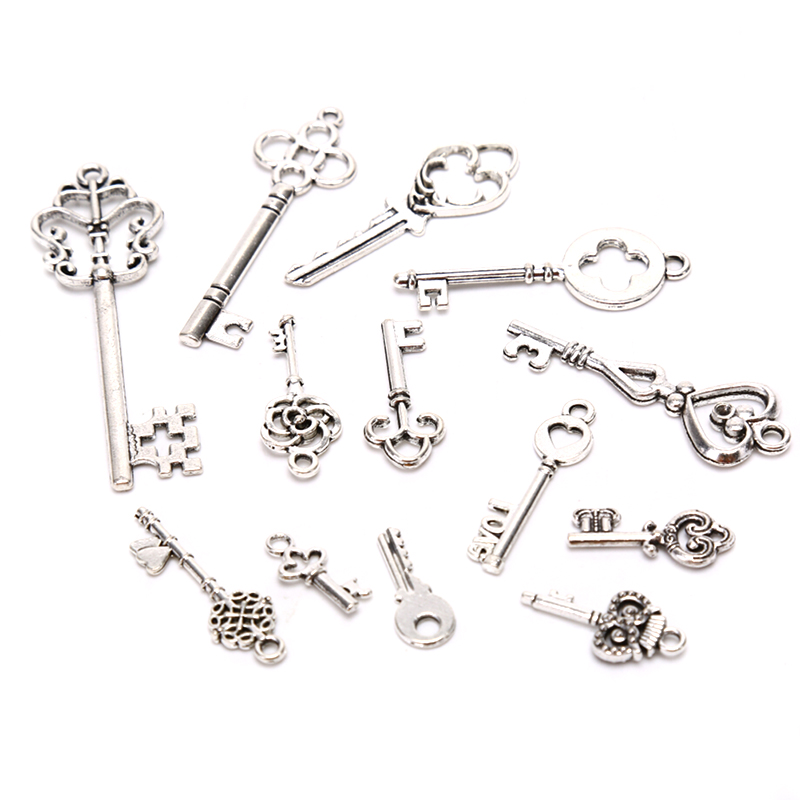 [HS][LA]13Pcs Vintage Metal Mi - Jewelry Making In La reseña y precio