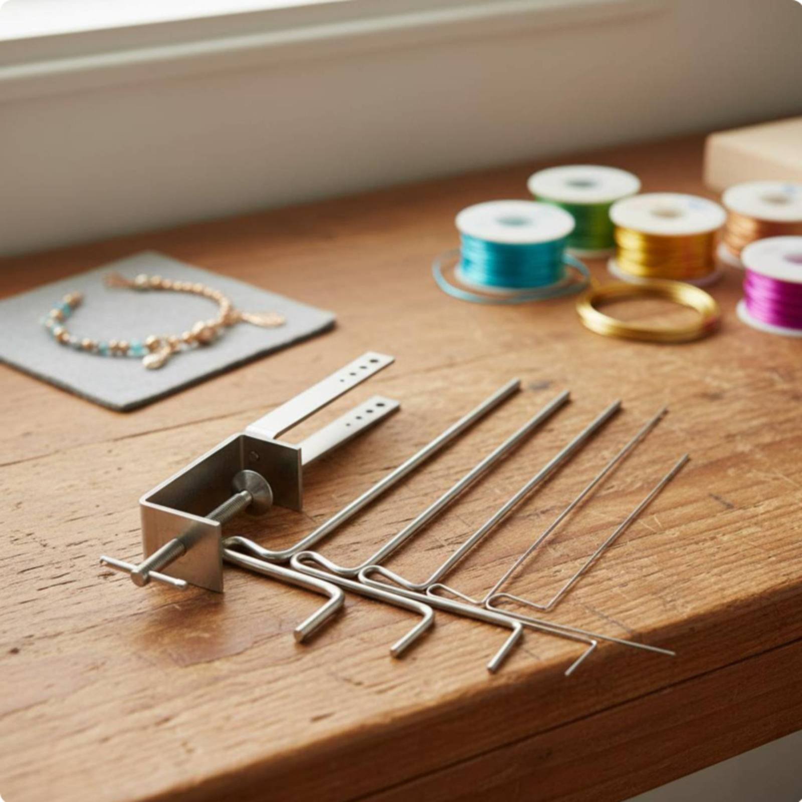 Stepped Wire Looping Rod Sturd - Jewelry Making Hoops reseña y precio