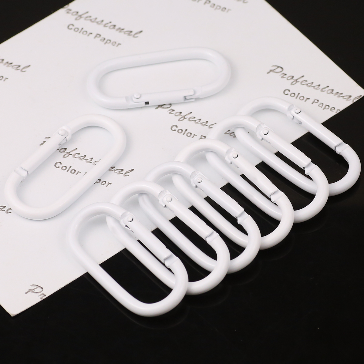 5/10/20pcs White Oval Spring B - Jewelry Making Hoops reseña y precio