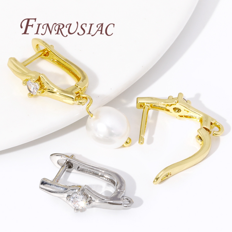 18K Gold Plated Earwires Faste - Jewelry Making Articles reseña y precio